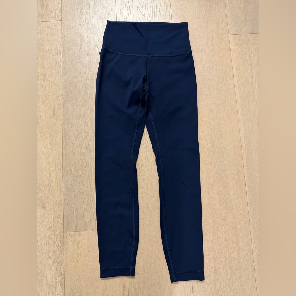 LULULEMON Wunder Under 25” Inseam- True Navy (Size 4)